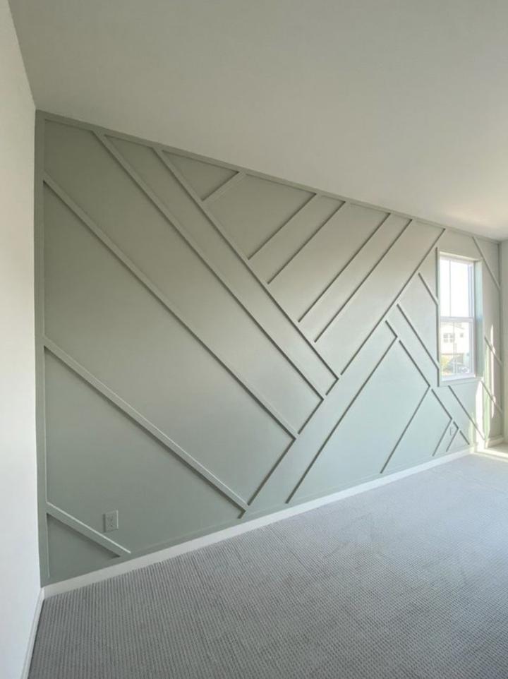 Nursery themed accent walls